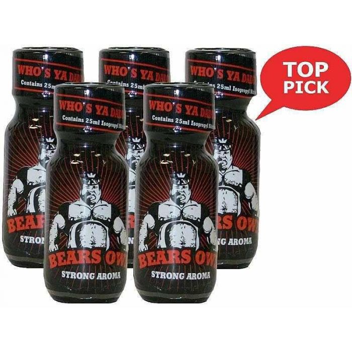 BEARS AROMA – 25ML – 5 PACK